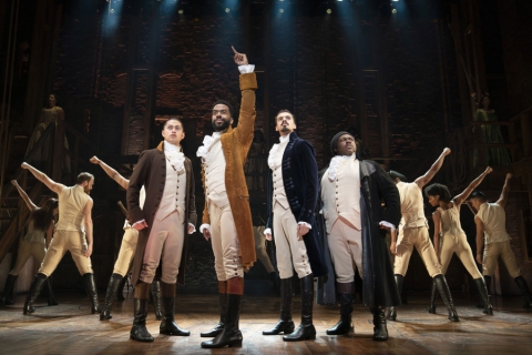 The touring cast of “Hamilton” (Photo: Joan Marcus)