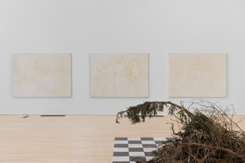 Interior art gallery